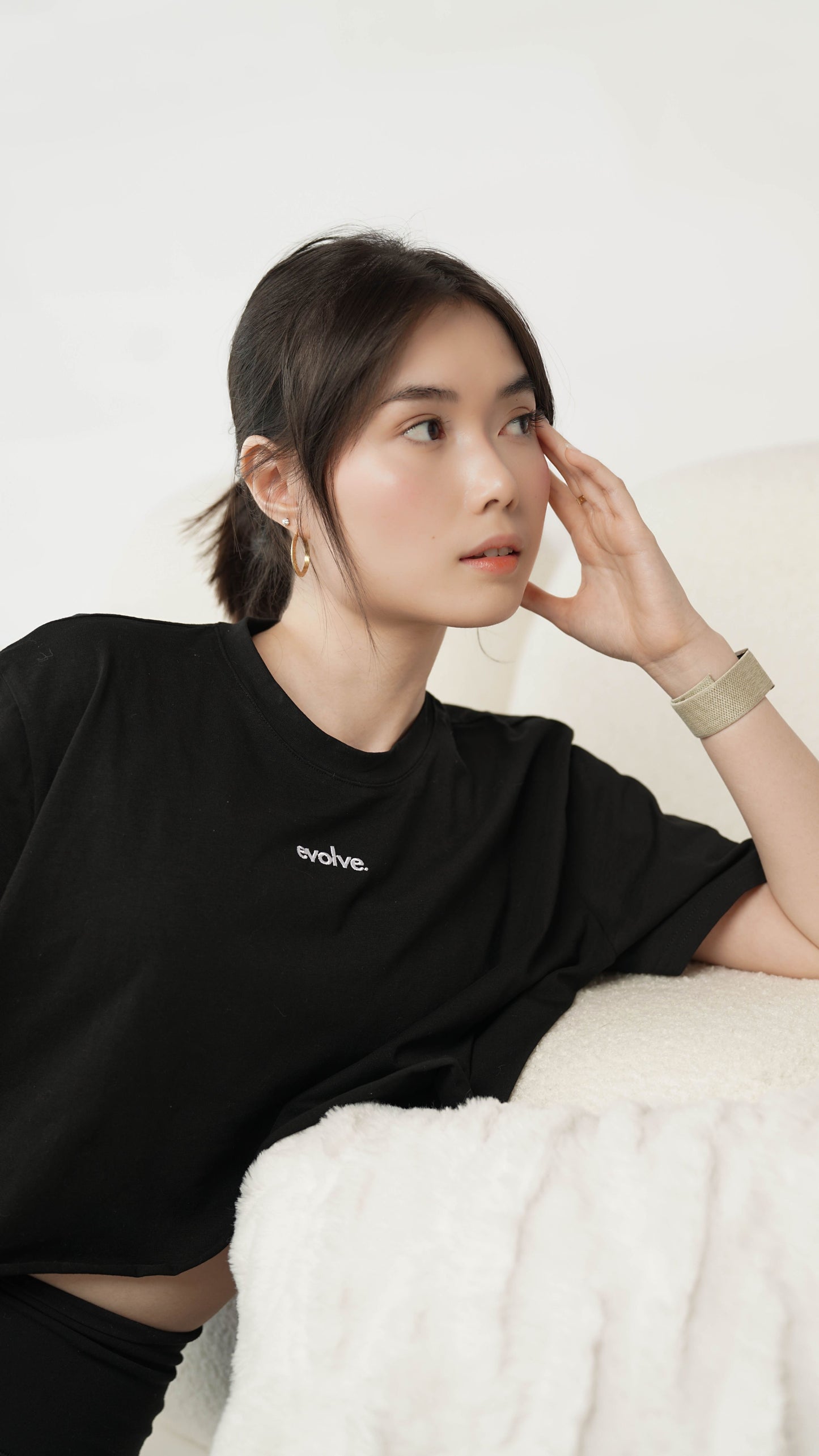 Off Duty Cropped Tee