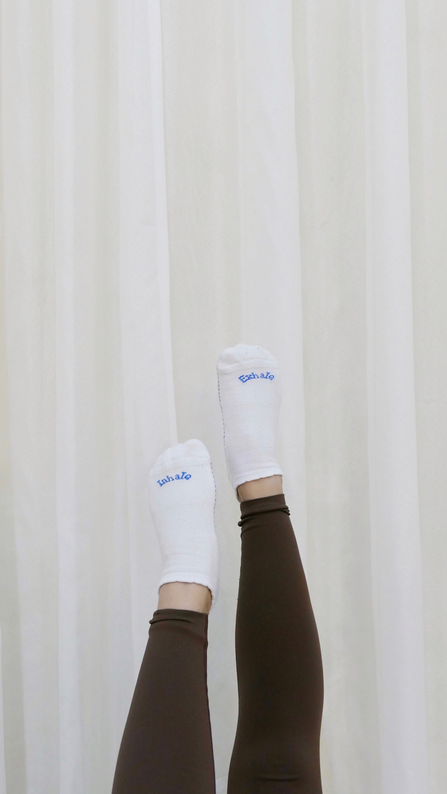 Inhale exhale ankle grip