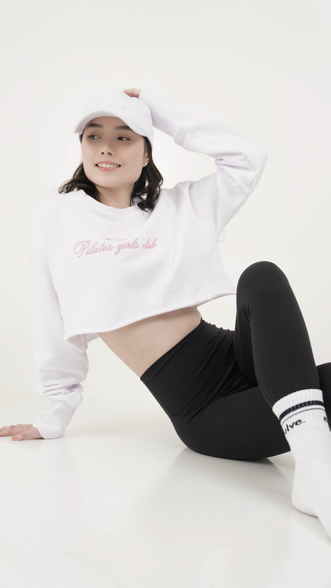 Pilates Girls Club Cropped Sweater