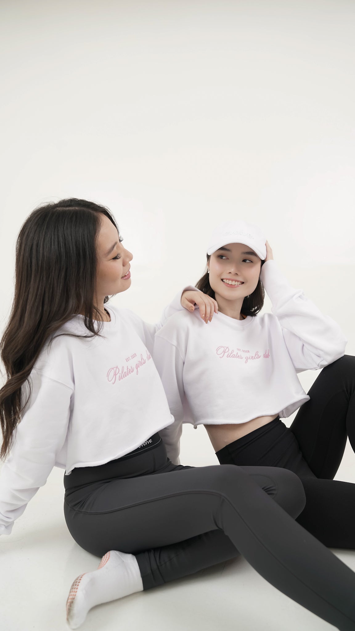 Pilates Girls Club Cropped Sweater